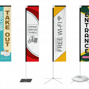 custom rectangle flags