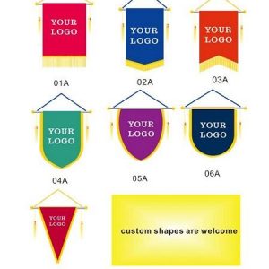 custom soccer pennants style