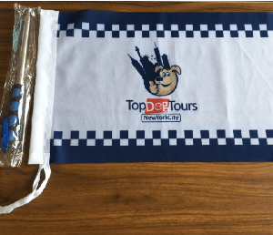 custom tour guide flags