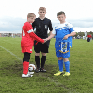 soccer pennant banner