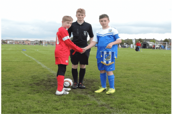 soccer pennant banner